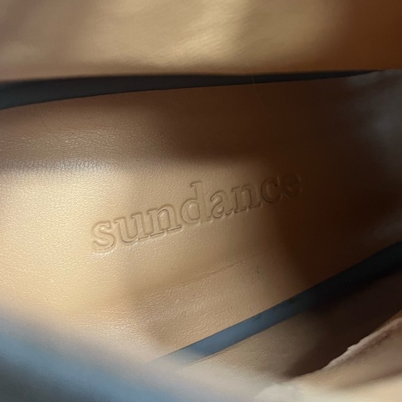 Sundance Stormy Peep Toe Heel Cut Out Blue Grey Suede Catalog 40 Womens 9.5 - Picture 7 of 7